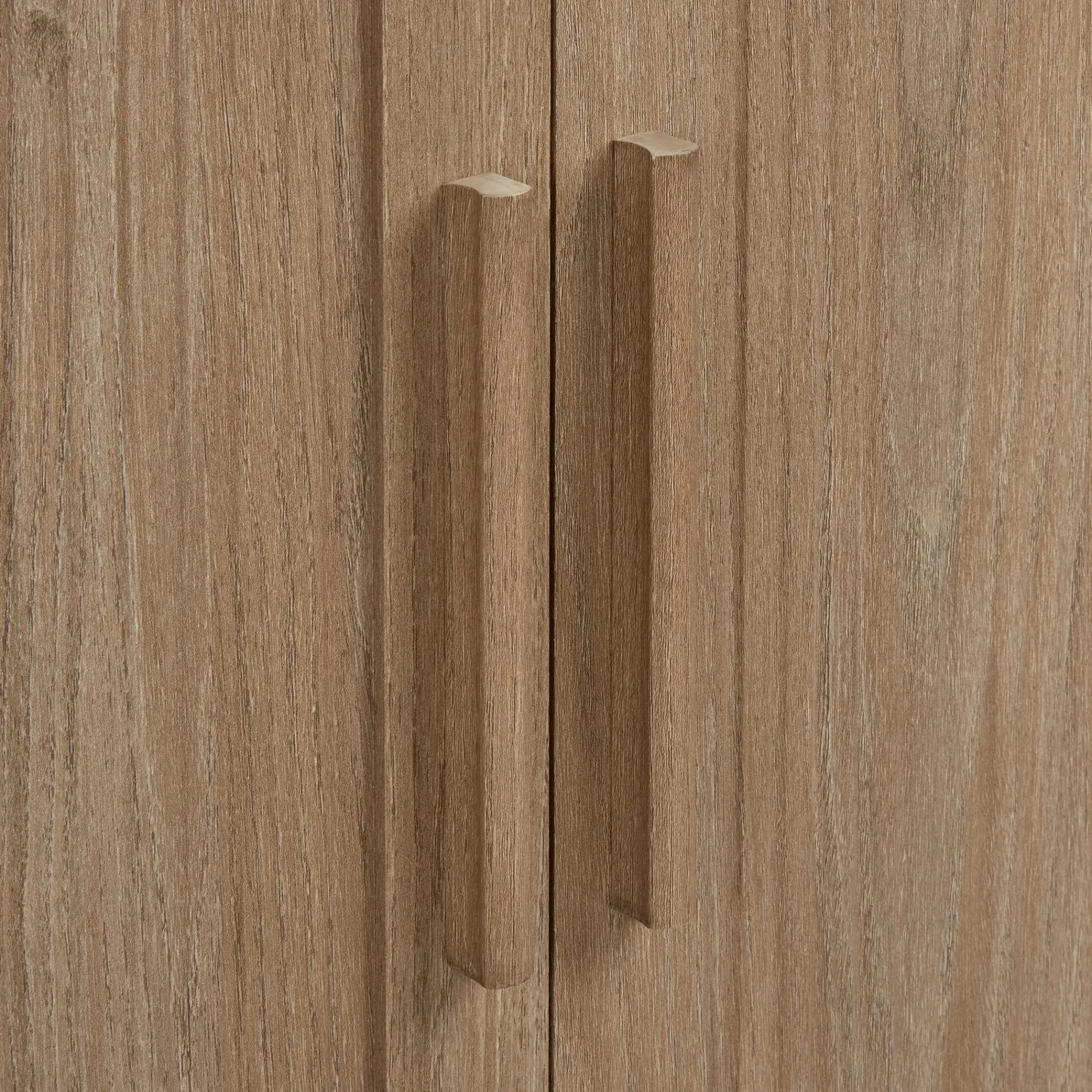 Best Bouclair 3 Door Wood Veneer Buffet