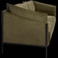 Online Bouclair 3 Seat Green Sofa