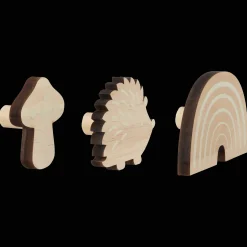 Sale Bouclair 3 Shaped Wood Wall Hooks