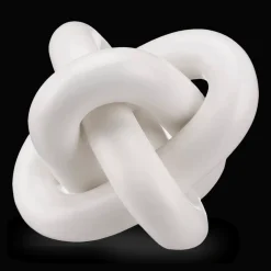 Online Bouclair Abstract Knotted Ceramic Decorative Object