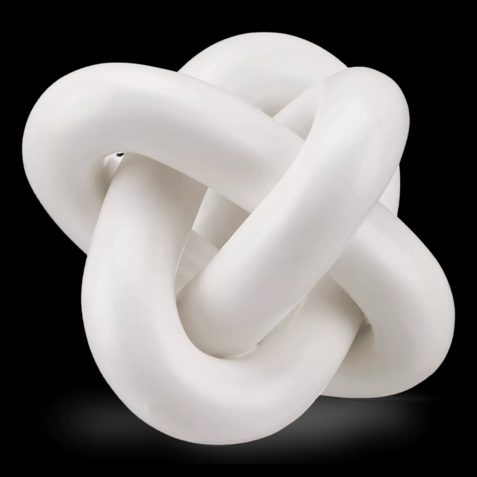 Online Bouclair Abstract Knotted Ceramic Decorative Object