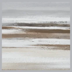 Online Bouclair Abstract Shore Framed Art