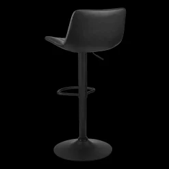 Bouclair Adjustable Barstool with Stitched PU