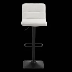 Online Bouclair Adjustable Metal and Fabric Barstool