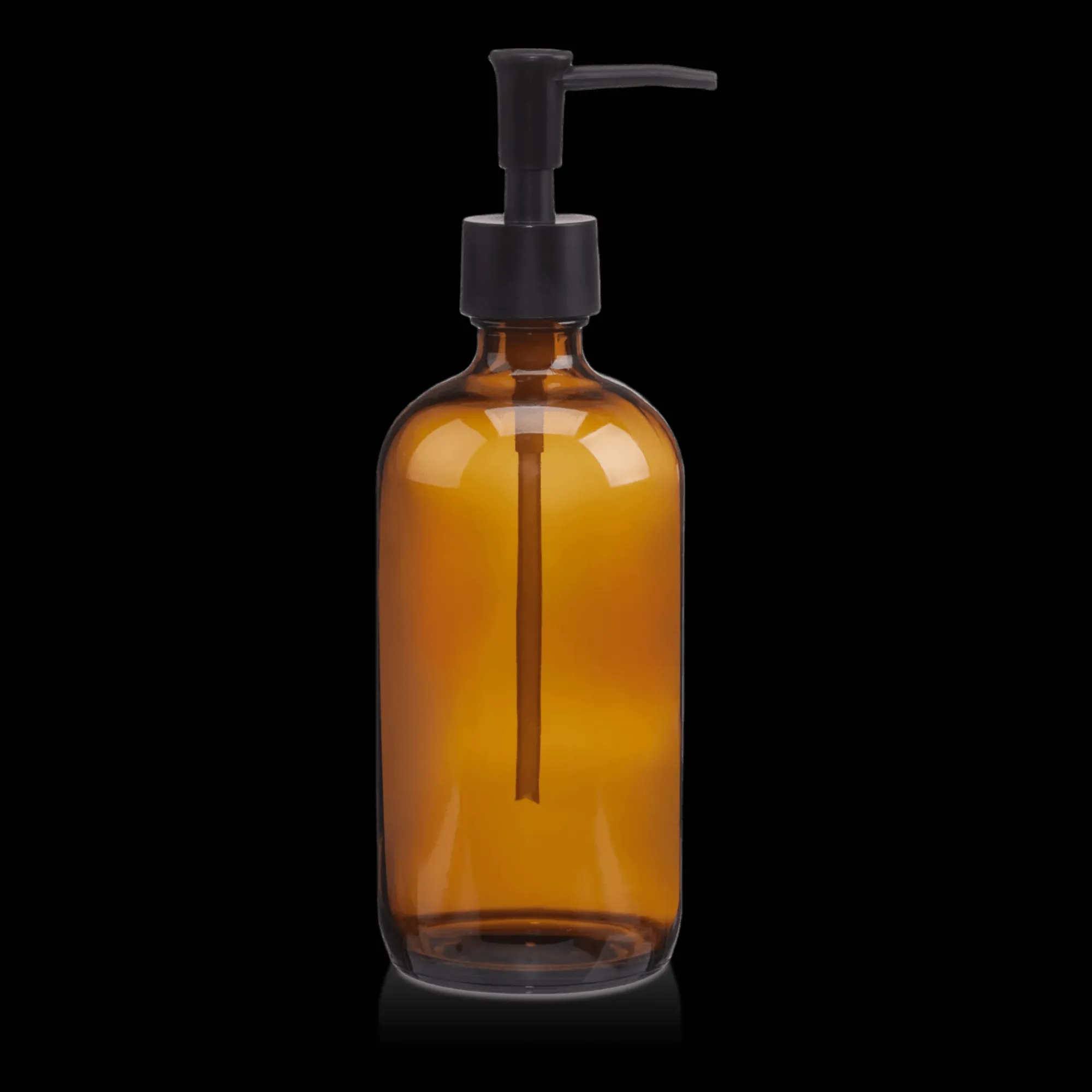 Online Bouclair Amber Glass Soap Dispenser