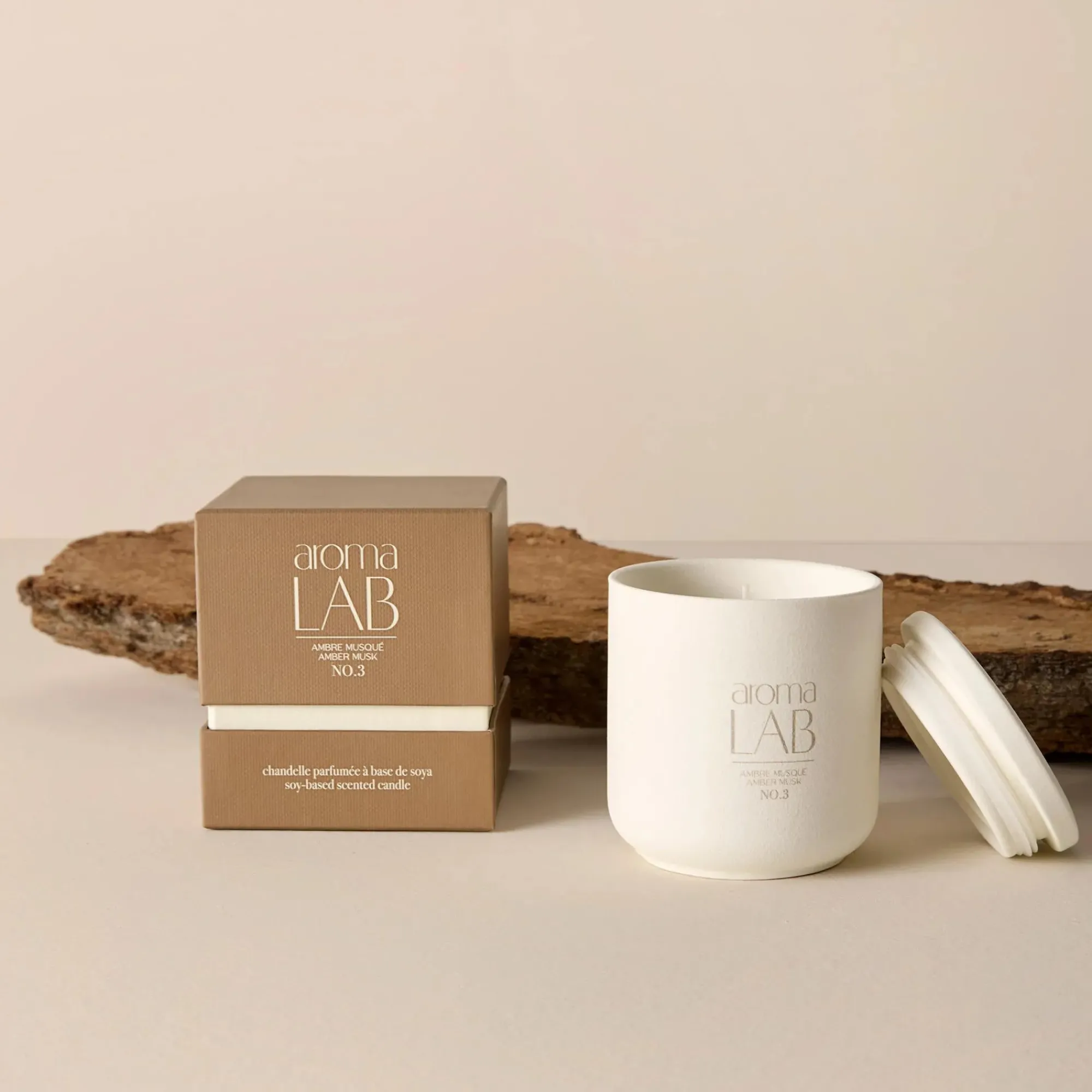 Discount Bouclair Amber Musk Candle - Aroma Lab