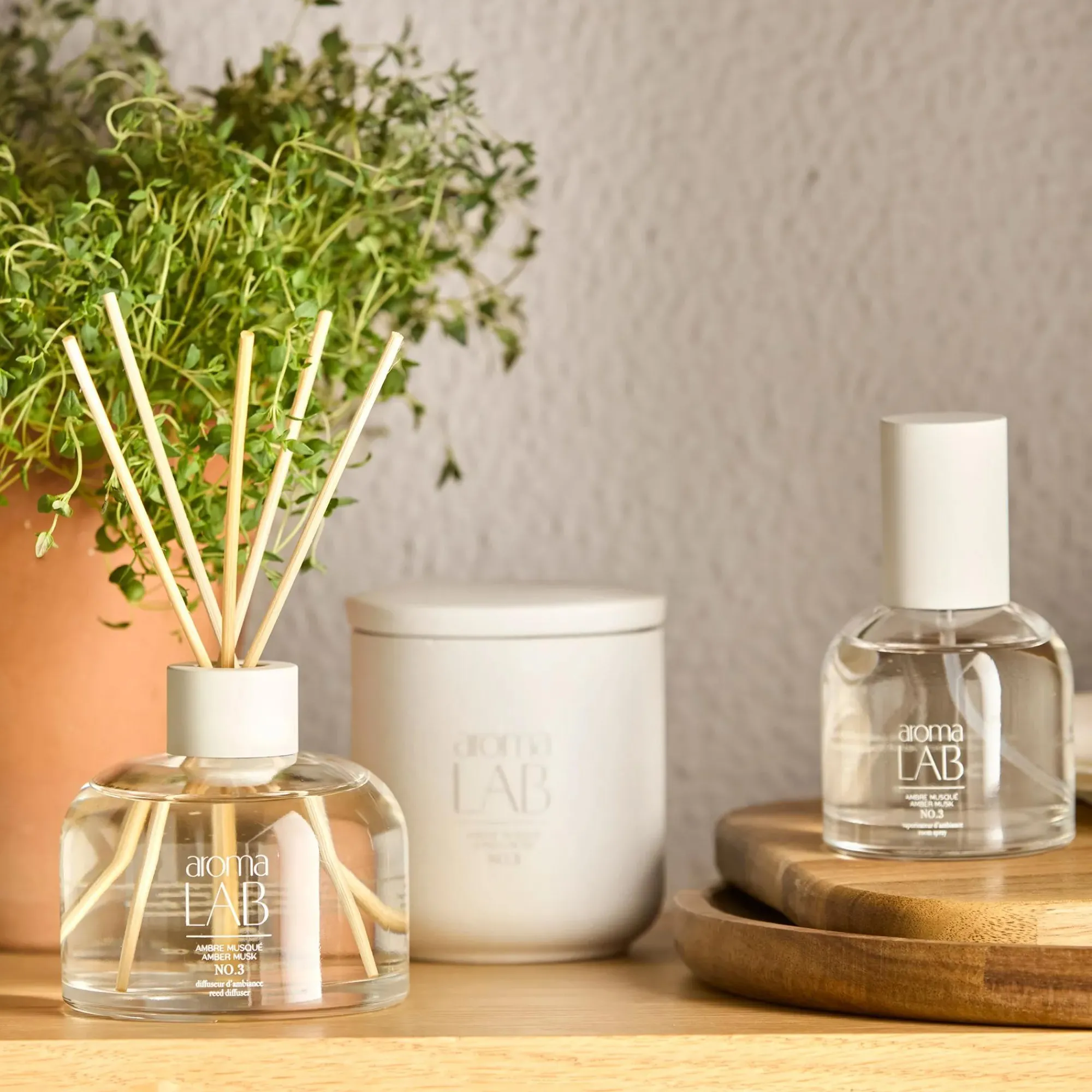 New Bouclair Amber Musk Diffuser - Aroma Lab