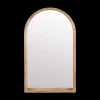 Clearance Bouclair Arched Barn Wood Mirror