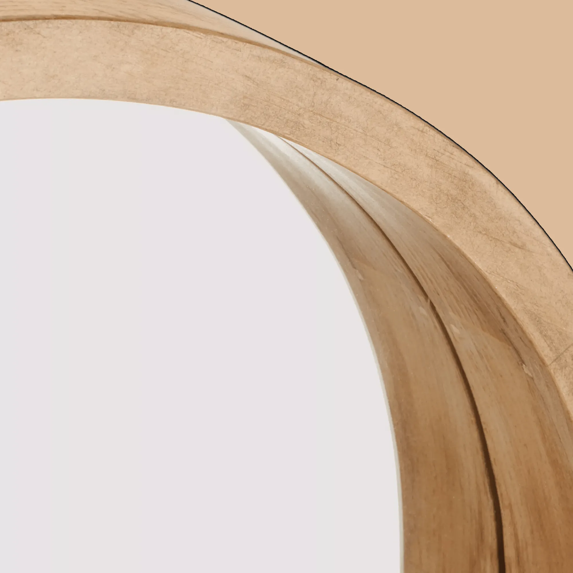 Clearance Bouclair Arched Barn Wood Mirror