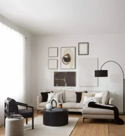 Clearance Bouclair Arched Floor Lamp