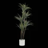 Clearance Bouclair Artificial Exotic Floor Plant in White Pot