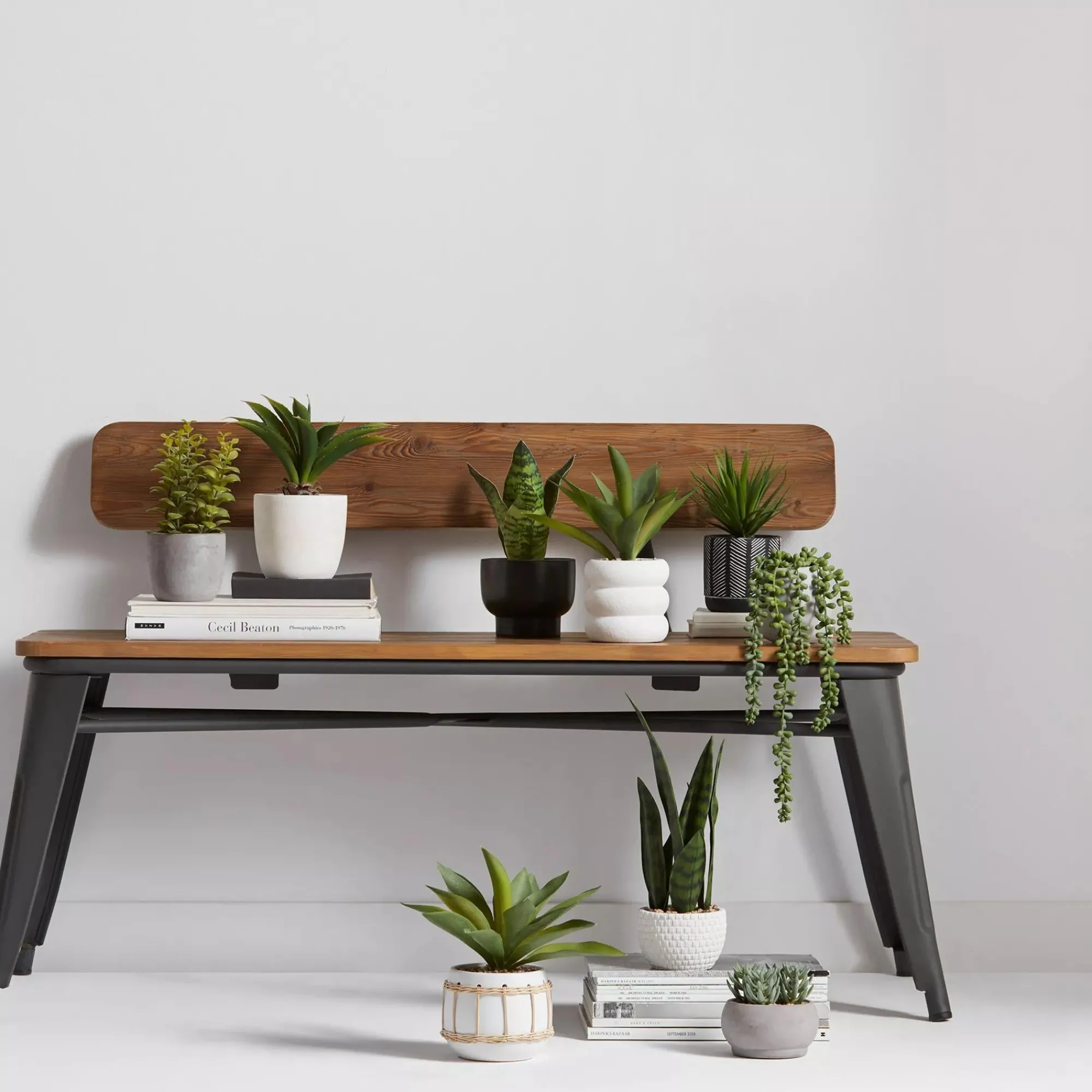 Hot Bouclair Artificial Plant in Black Matte Ceramic Pot