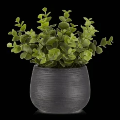 Bouclair Artificial Plant in Striped Pot