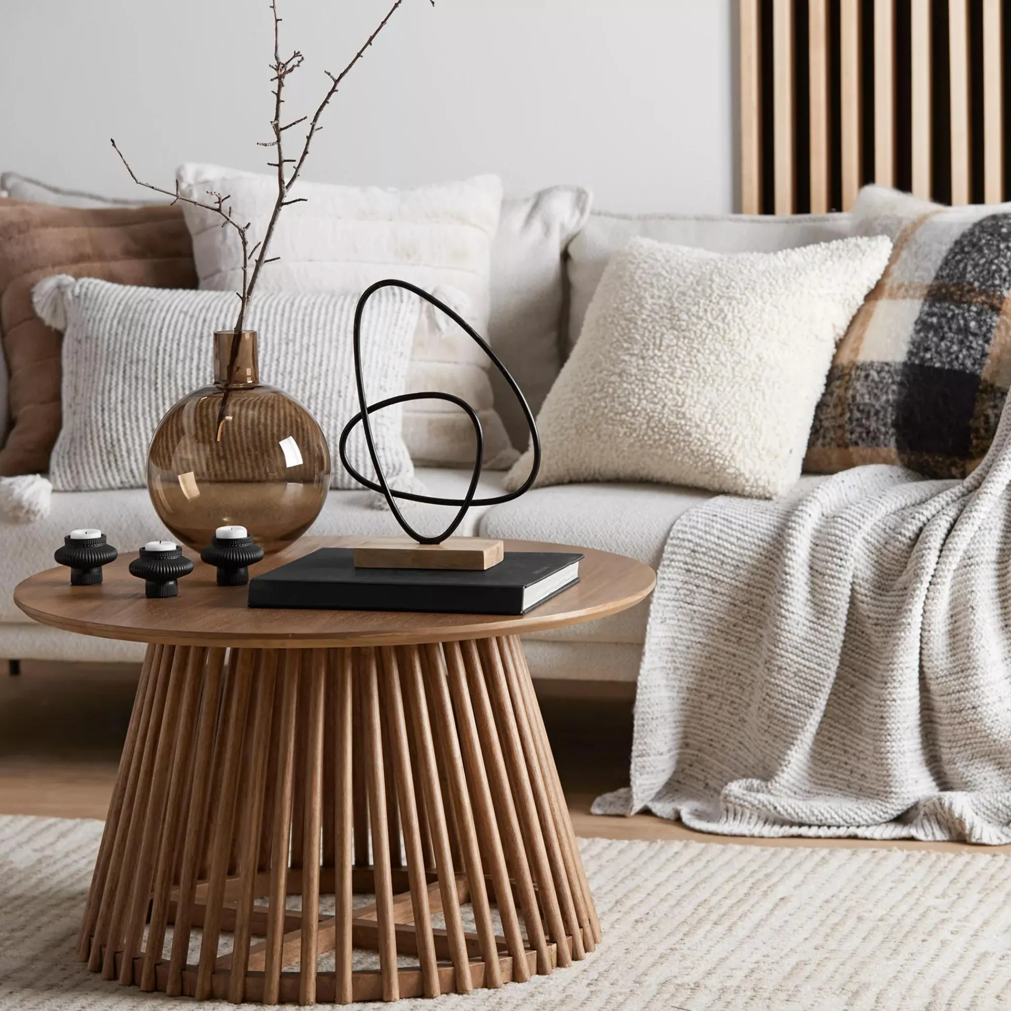 Bouclair Baxter Chenille Speckled Throw