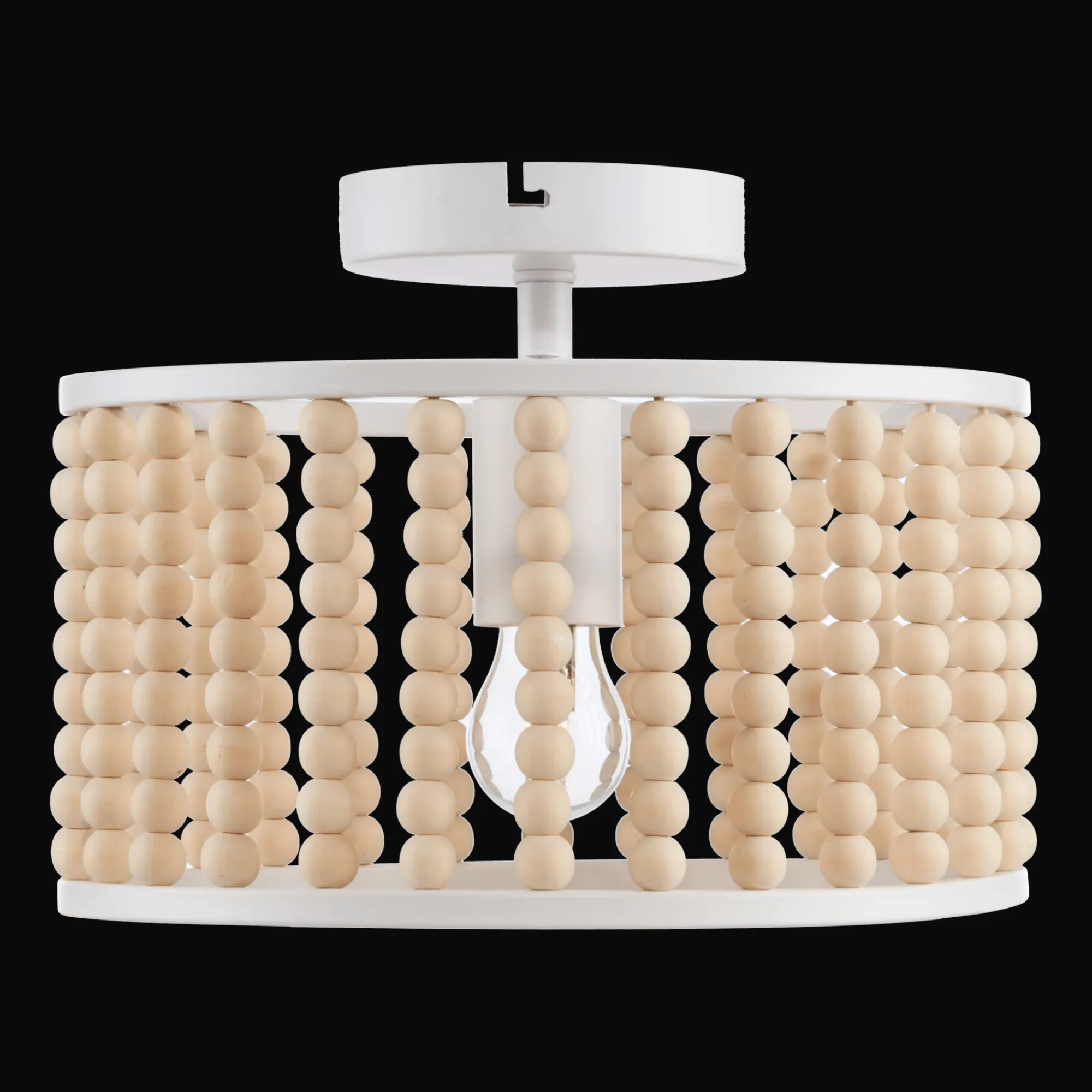 New Bouclair Beaded Ceiling Lamp