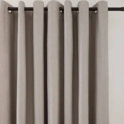 Bouclair Beige Chambray Blackout Curtain