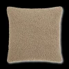 Online Bouclair Beige Doodle Boucle Decorative Throw Pillow