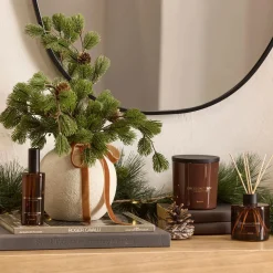 Online Bouclair Beige Doodle Boucle Decorative Throw Pillow