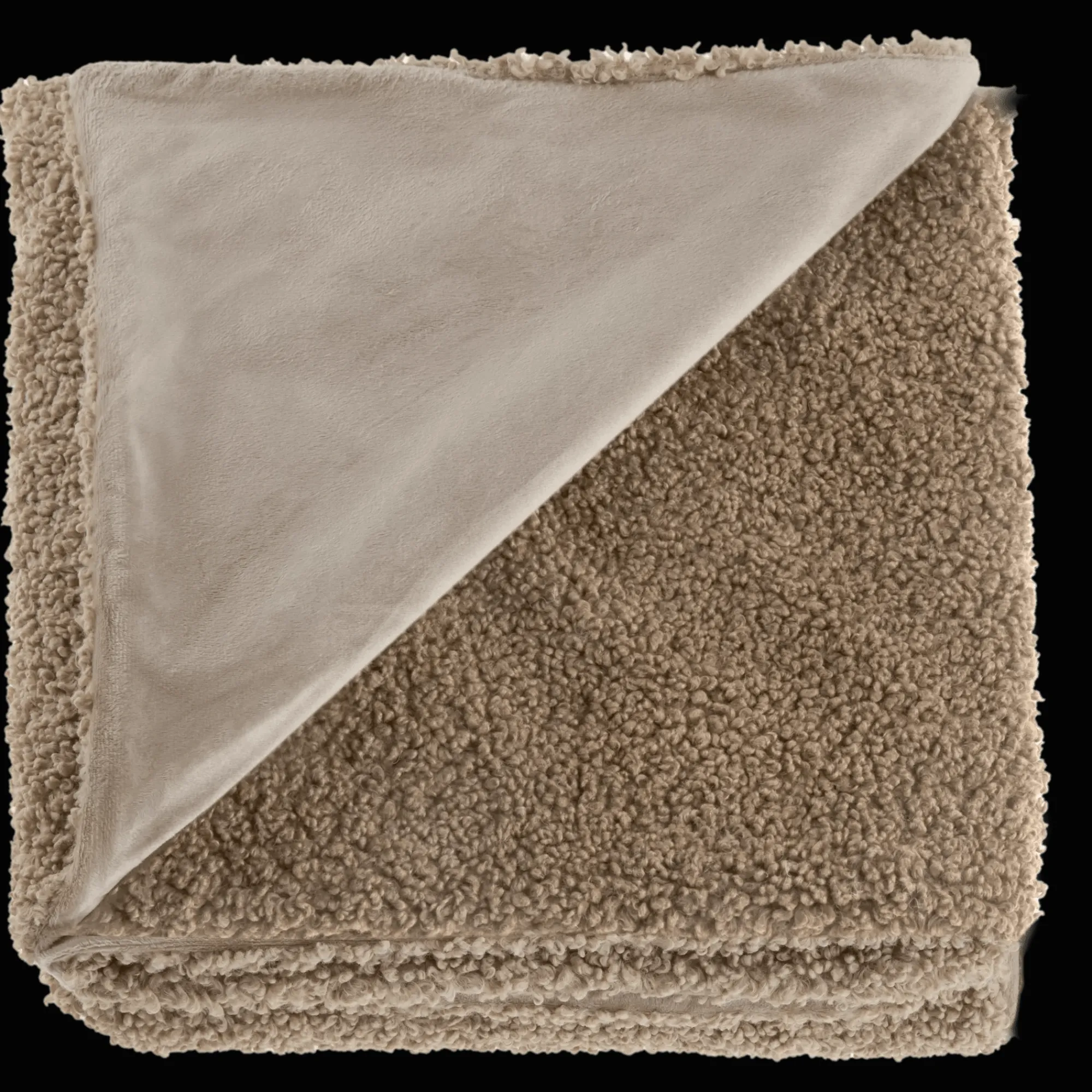 Best Bouclair Beige Doodle Boucle Throw