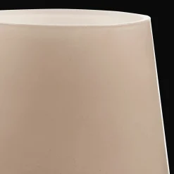 Clearance Bouclair Beige Glass Table Lamp