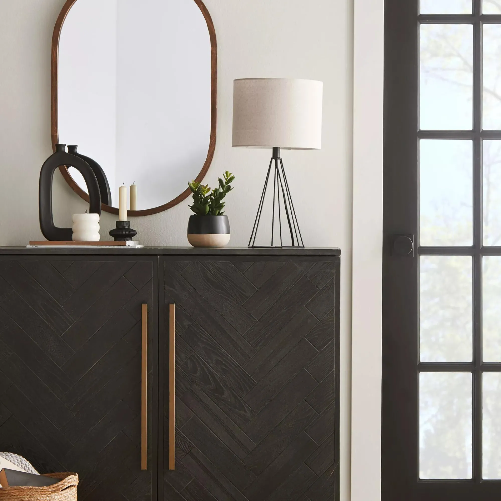 Best Bouclair Beige Round Woven Lamp Shade