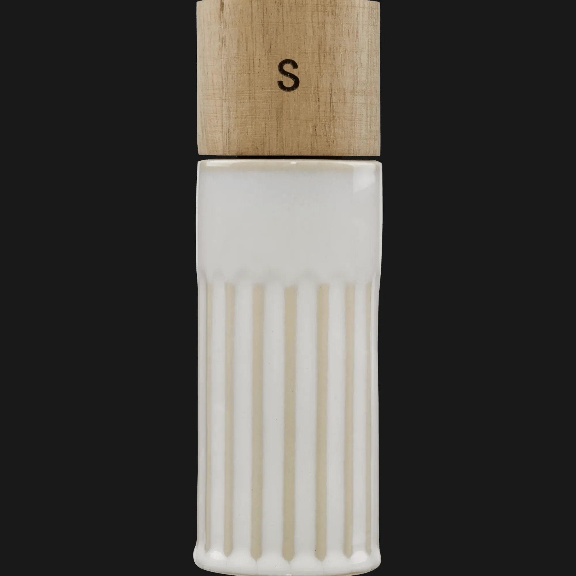 Sale Bouclair Beige Salt Grinder