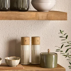 Sale Bouclair Beige Salt Grinder