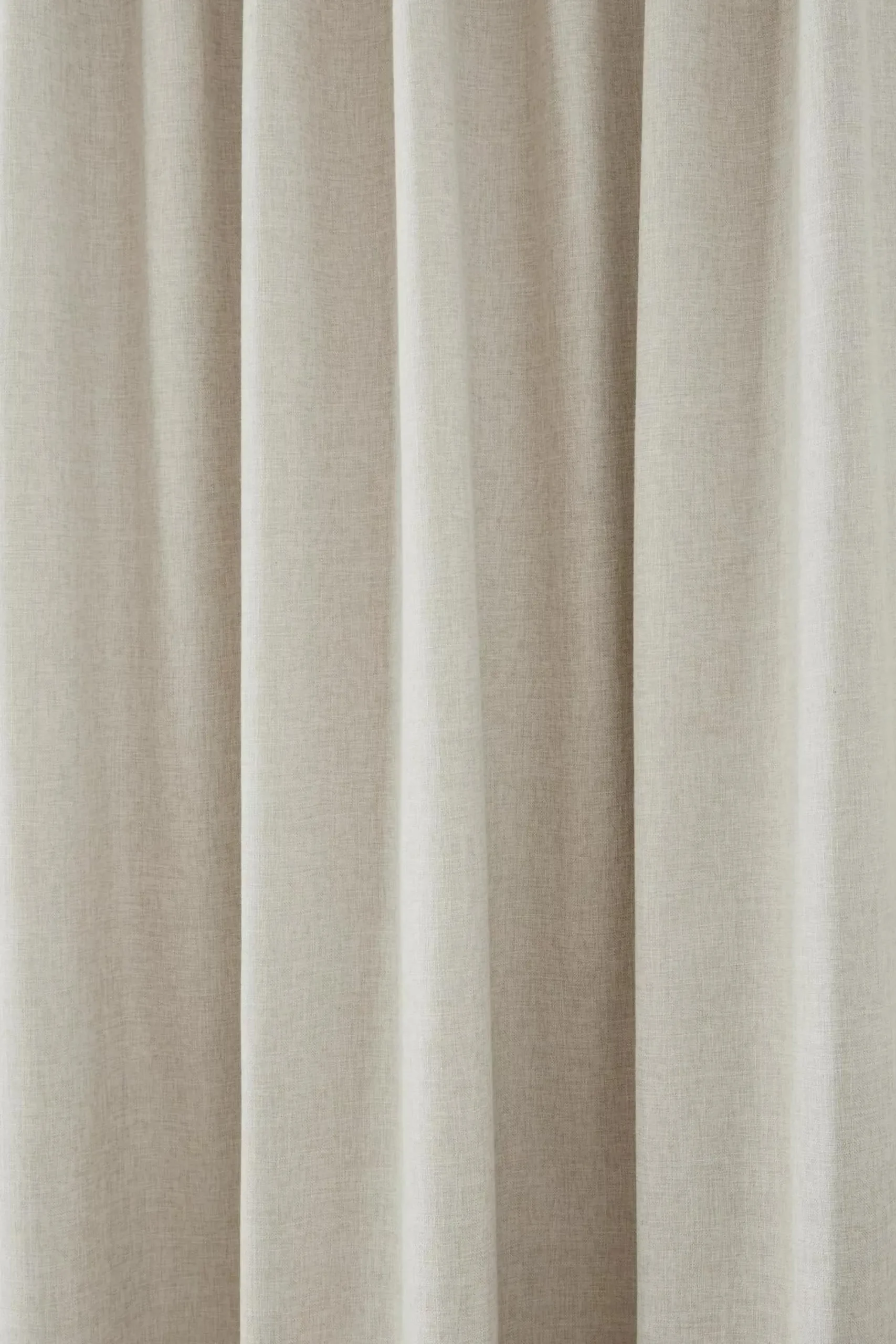 Clearance Bouclair Beige Taha Rod Pocket Back Tab Blackout Curtain