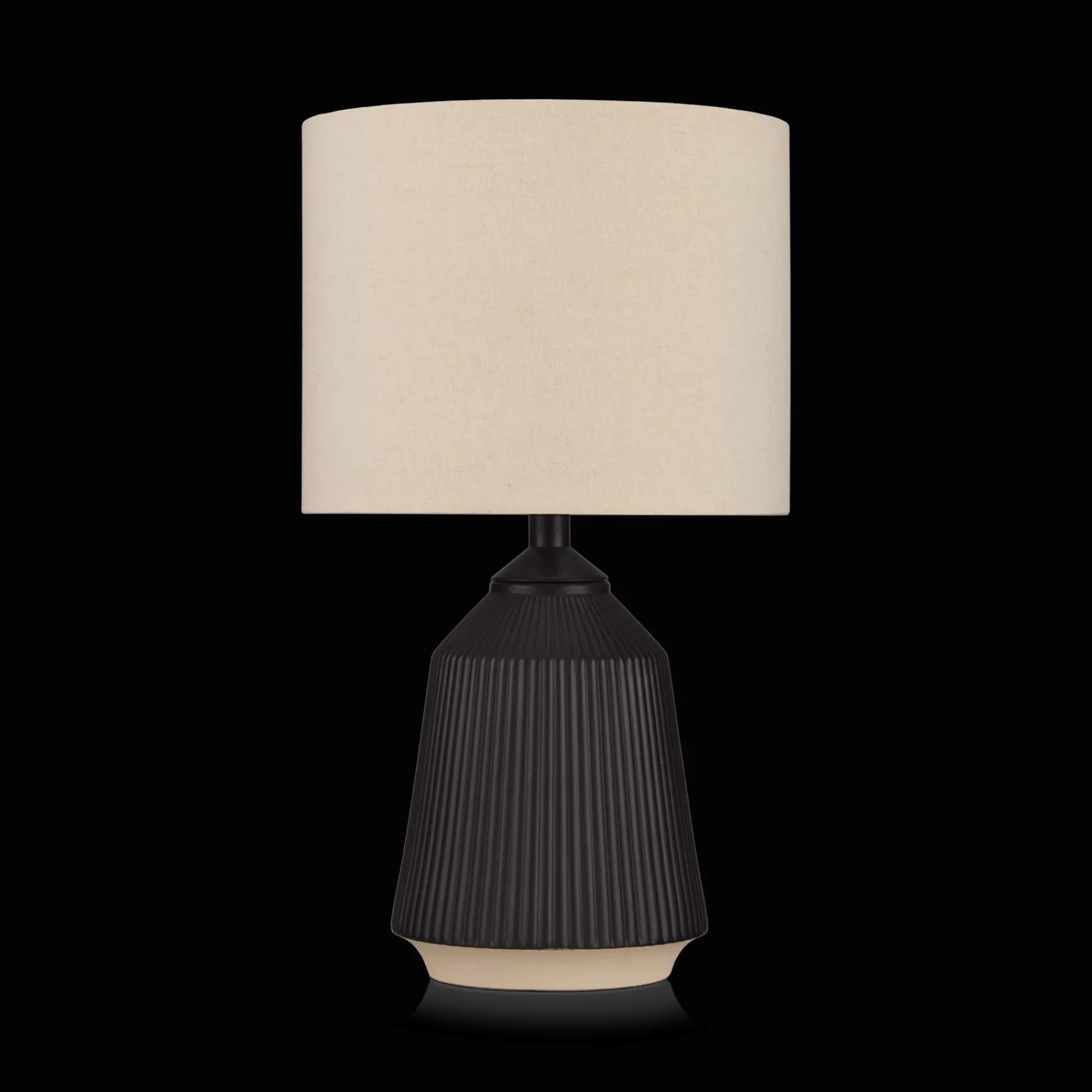 Best Bouclair Black And White Ceramic Table Lamp