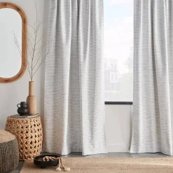 Hot Bouclair Black And White Dayni Blackout Back-Tab Curtain