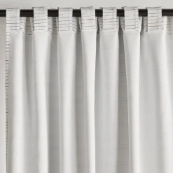 Hot Bouclair Black And White Dayni Blackout Back-Tab Curtain