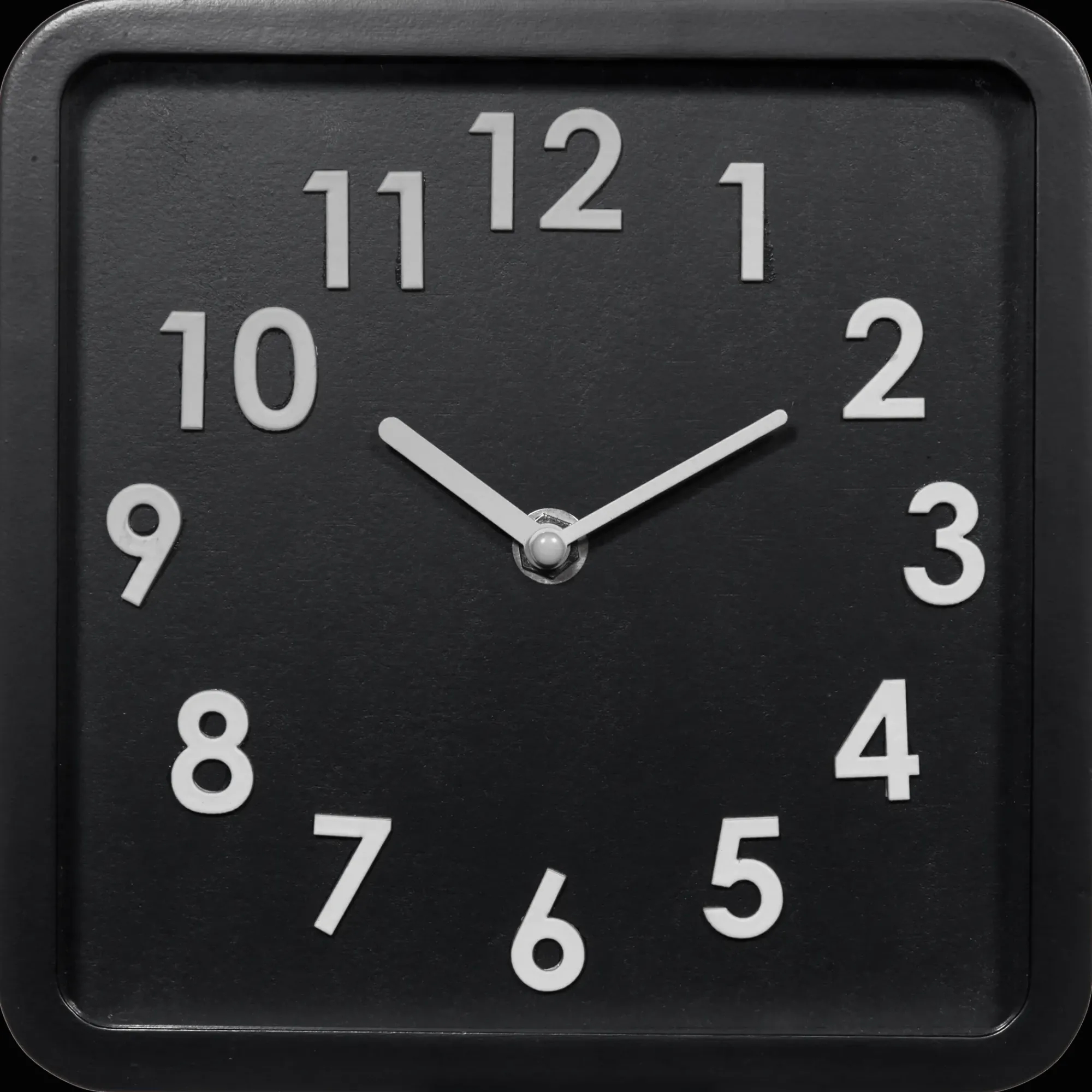 Best Bouclair Black And White Square Clock