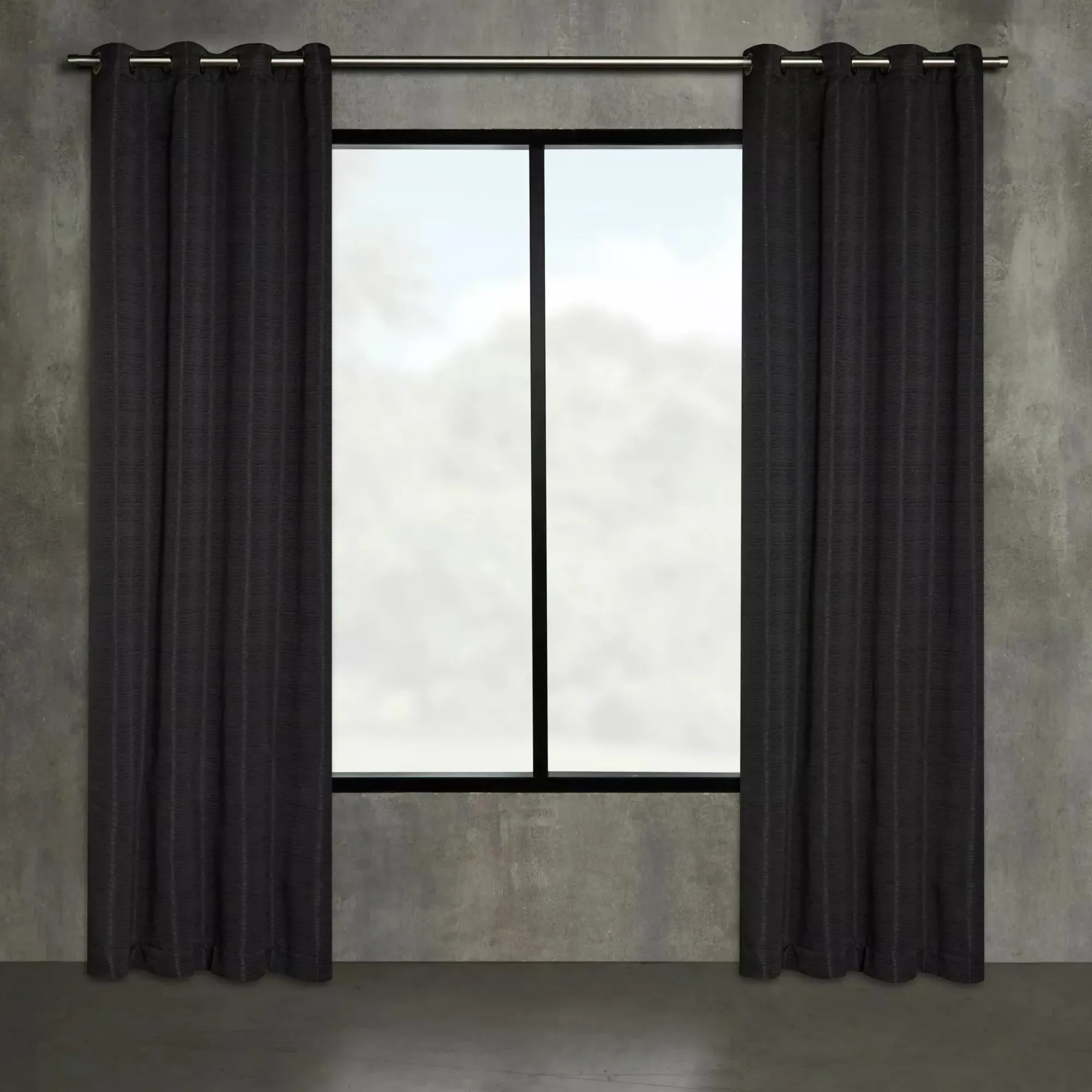 Sale Bouclair Black Artemesia Blackout Curtain