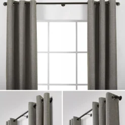 Hot Bouclair Black Blackout Rod Set - Diameter 25/28 mm