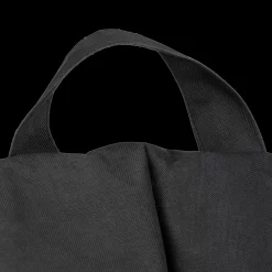 Bouclair Black Canvas Bean Bag
