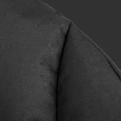 Bouclair Black Canvas Bean Bag