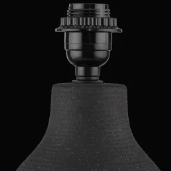 Online Bouclair Black Ceramic Lamp Base