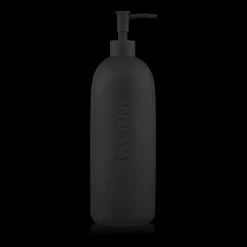 Online Bouclair Black Ceramic Soap Engraved Dispenser