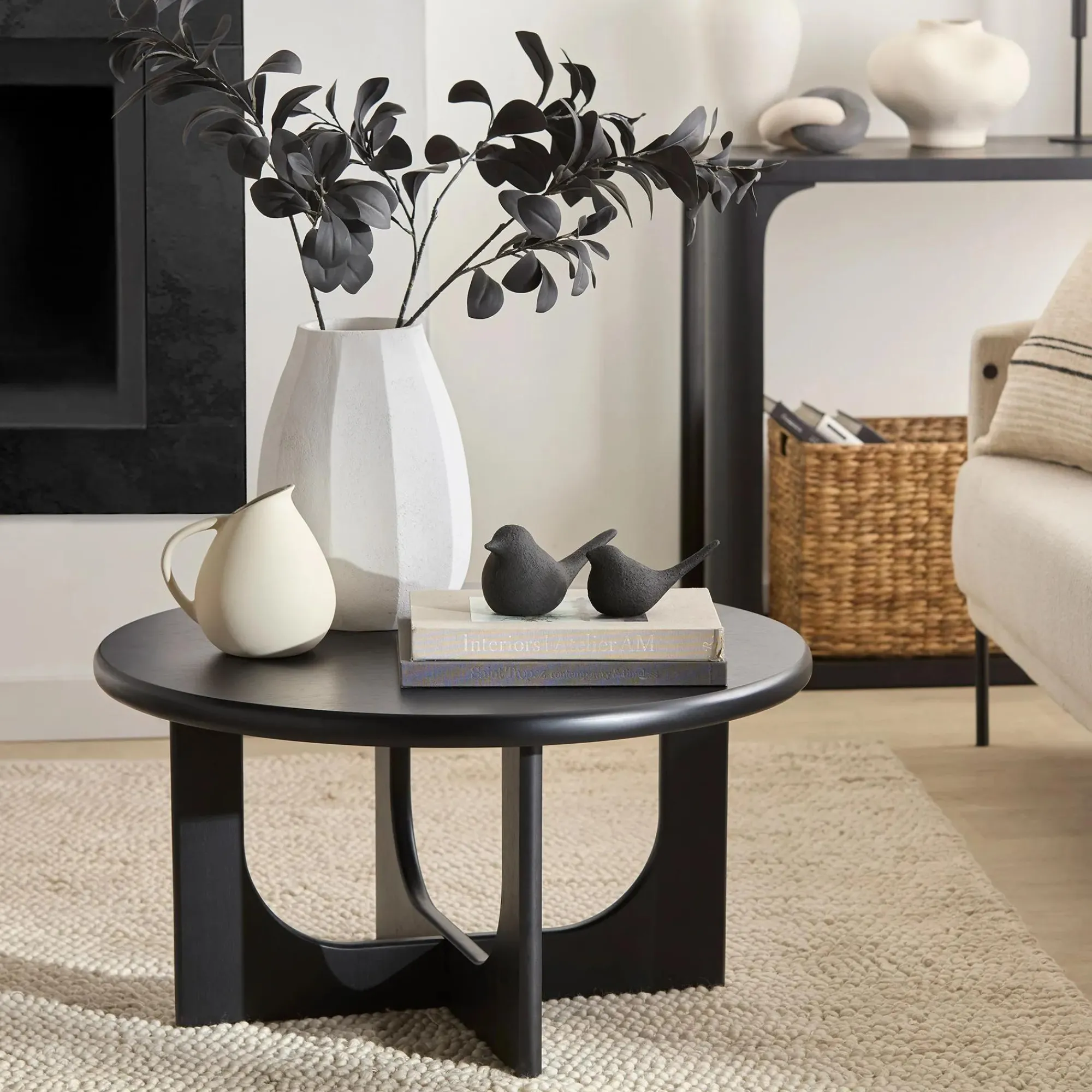 Online Bouclair Black Coffee Table