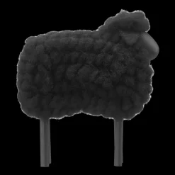 Outlet Bouclair Black Decorative Sheep