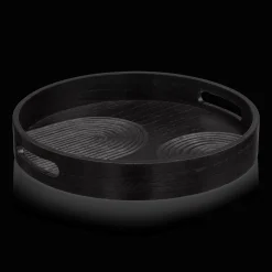 Online Bouclair Black Engraved Tray