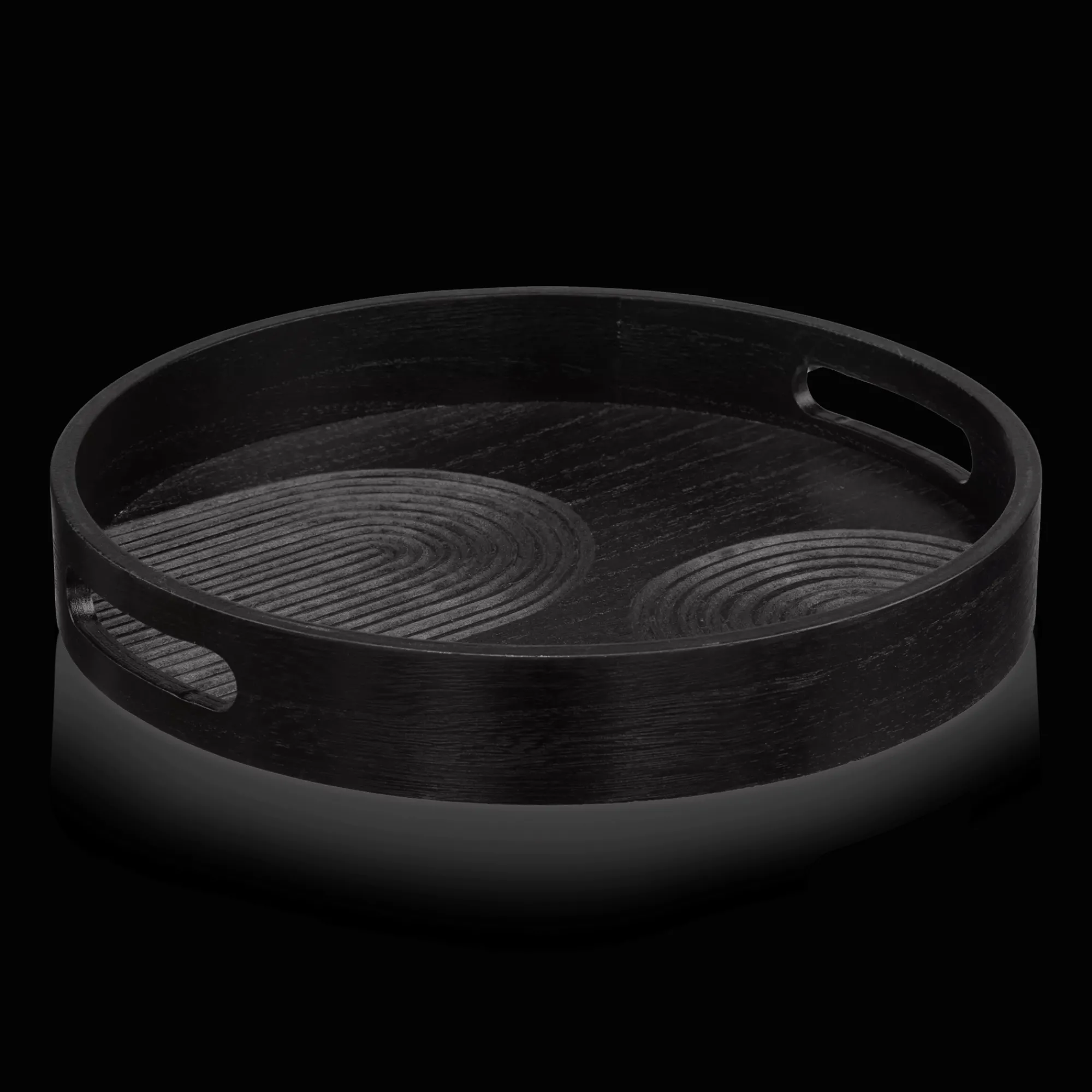 Online Bouclair Black Engraved Tray