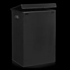 Outlet Bouclair Black Foldable Hamper
