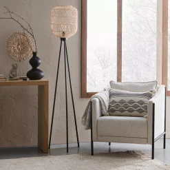 Outlet Bouclair Black Hourglass Bubble Vase