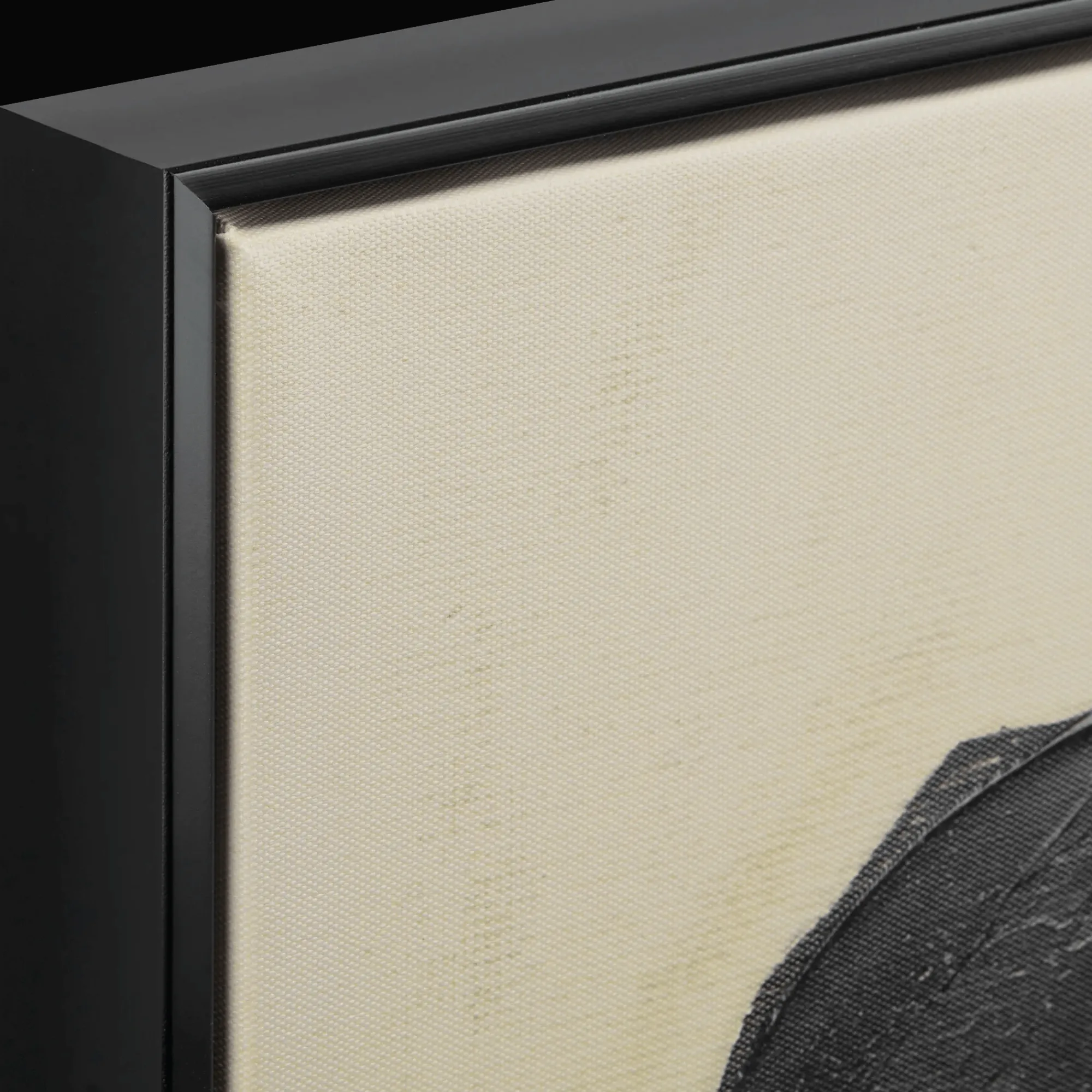 Sale Bouclair Black Leaf in a Vase Framed Art