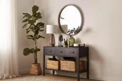 Outlet Bouclair Black Leaves
