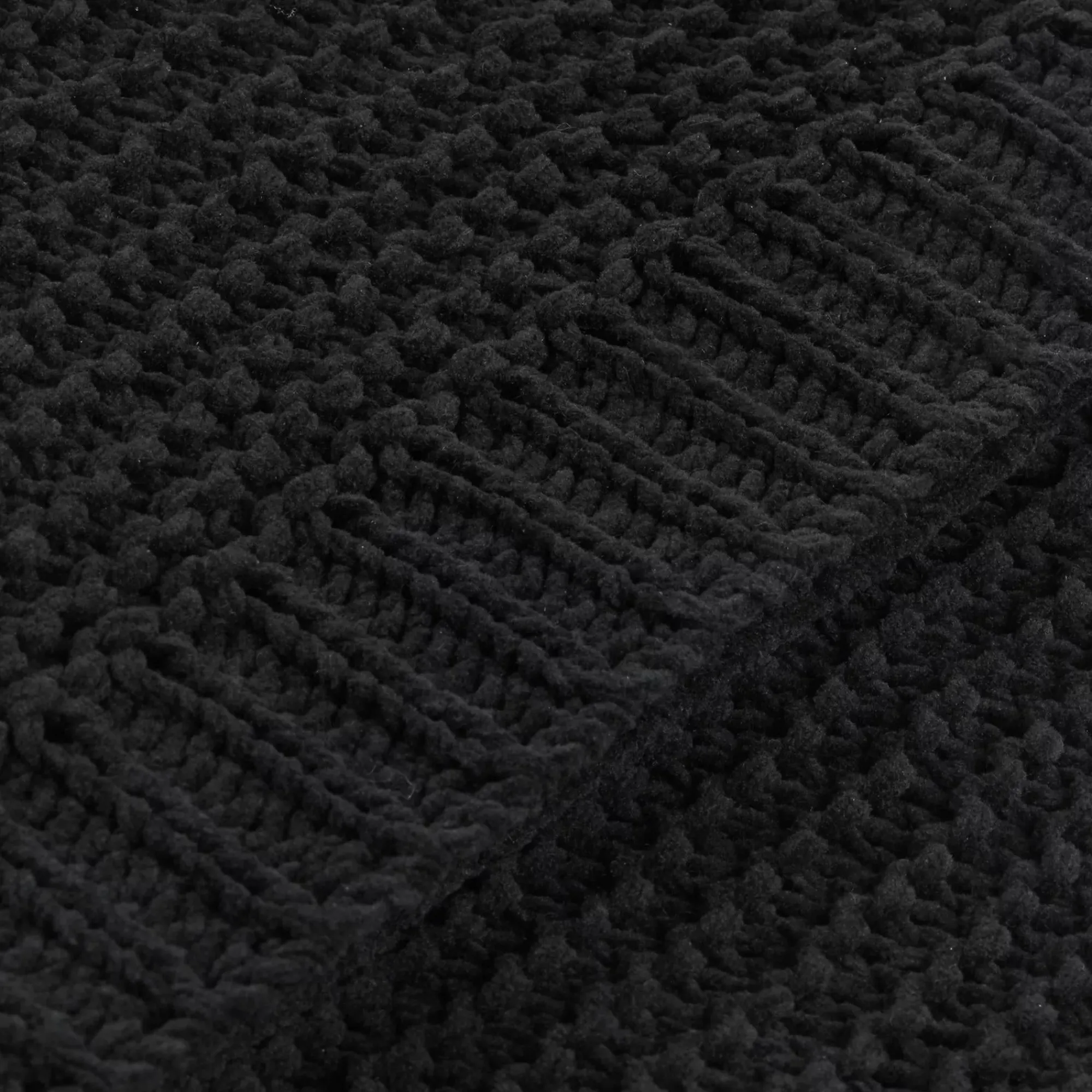 Best Bouclair Black Lonny Woven Throw