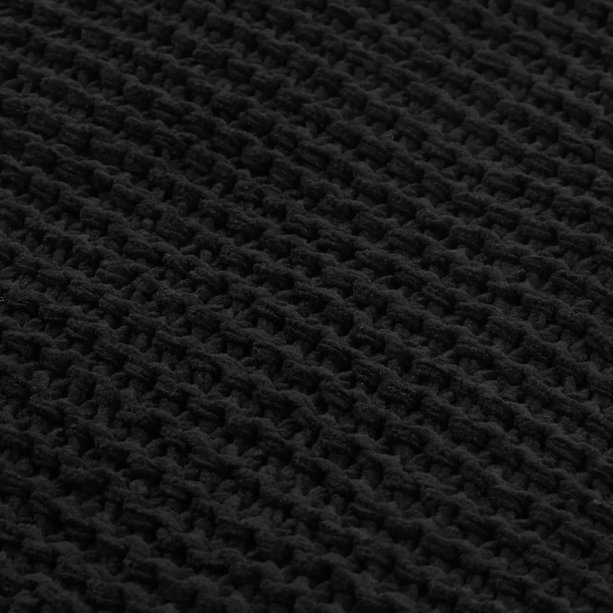 Best Bouclair Black Lonny Woven Throw