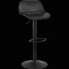 Online Bouclair Black Metal & Plastic Bar Stool