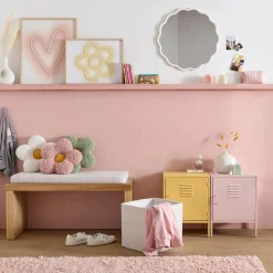 Hot Bouclair Black Metal Locker Side Table